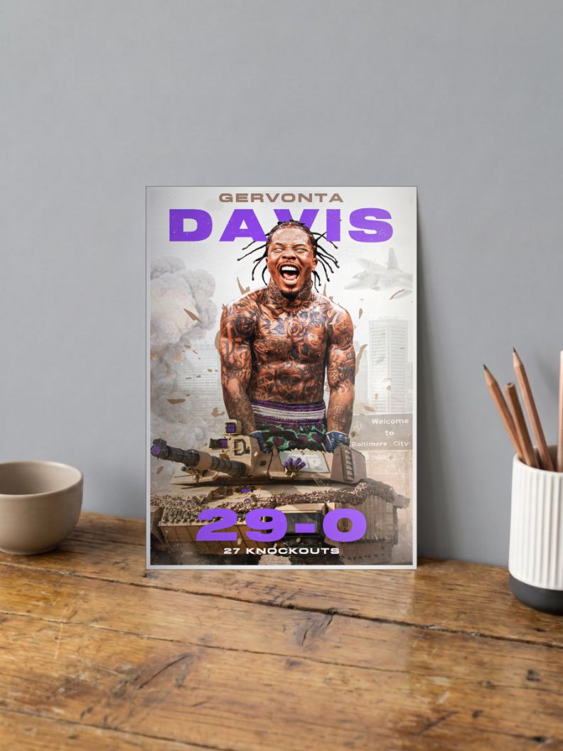 Fist of Fury | Davis Gervonta | UFC Poster