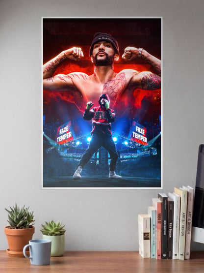 Knockout Chronicles | Faze Temper | Action Movie Poster