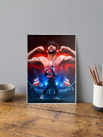 Knockout Chronicles | Faze Temper | Action Movie Poster