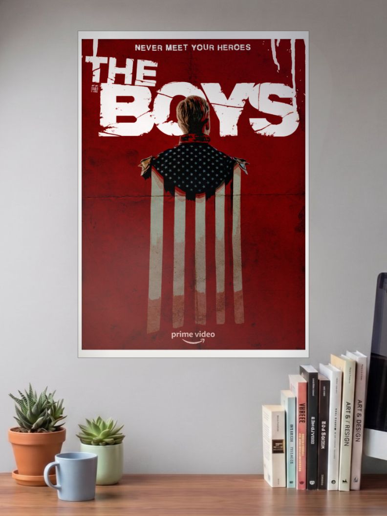 The Patriotic Menace | The Boys | Comic Book Poster