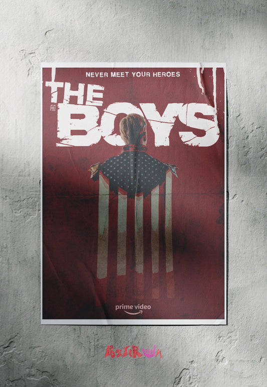 The Patriotic Menace | The Boys | Comic Book Poster
