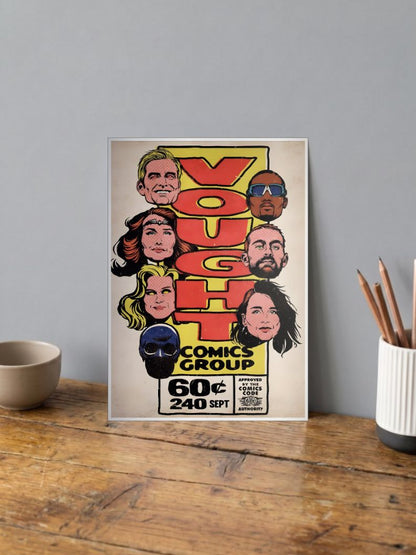 Heroes Unleashed | The Boys | Comic Book Poster