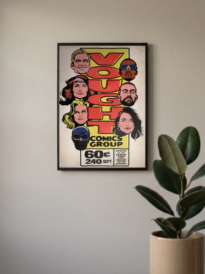 Heroes Unleashed | The Boys | Comic Book Poster