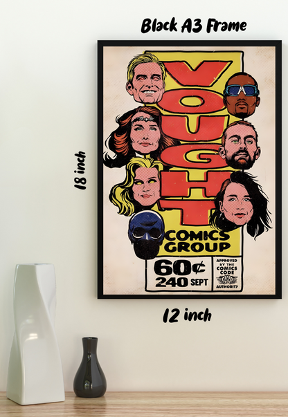 Heroes Unleashed | The Boys | Comic Book Poster