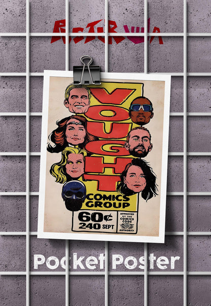 Heroes Unleashed | The Boys | Comic Book Poster