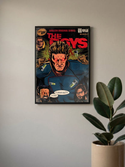 Supreme Enforcer | The Boys | Comic Book Poster