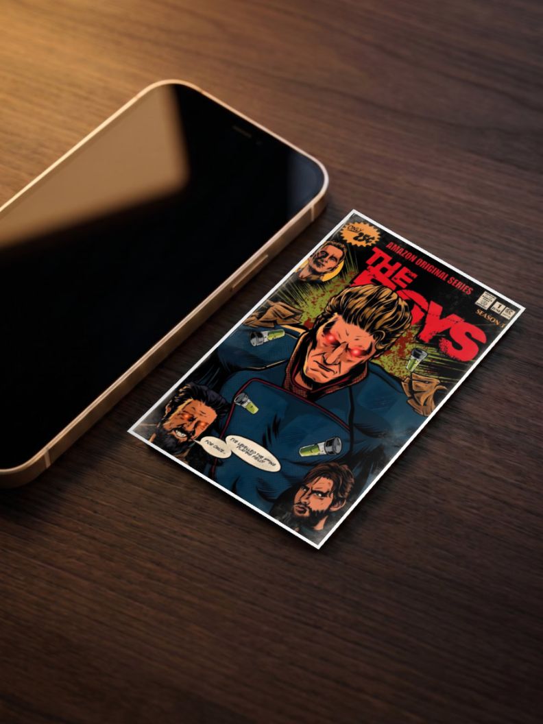 Supreme Enforcer | The Boys | Comic Book Poster