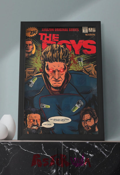 Supreme Enforcer | The Boys | Comic Book Poster
