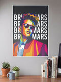 Groove City Vibes | Bruno Mars | Singers Poster