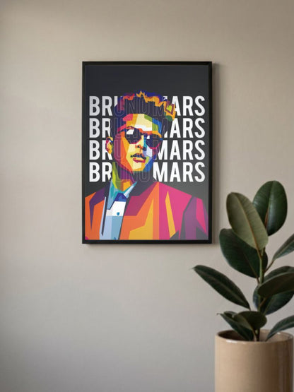 Groove City Vibes | Bruno Mars | Singers Poster