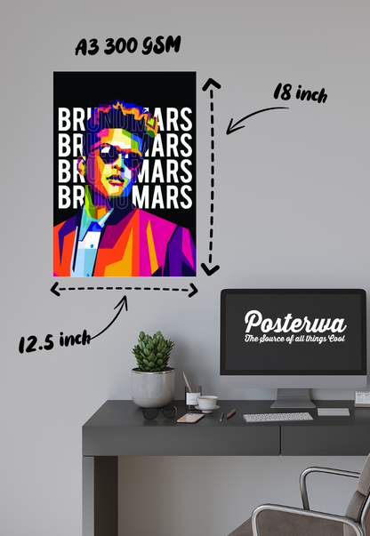 Groove City Vibes | Bruno Mars | Singers Poster