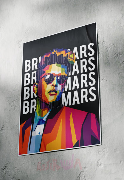 Groove City Vibes | Bruno Mars | Singers Poster