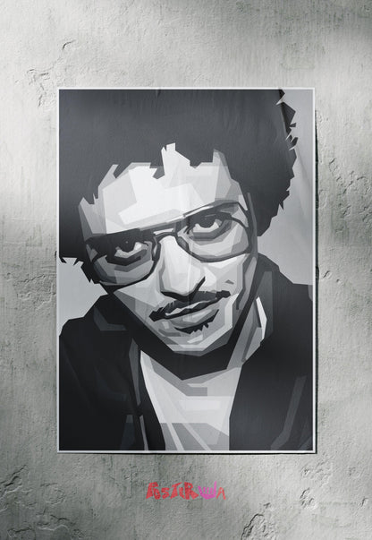 Monochrome Melodies | Bruno Mars | Singers Poster