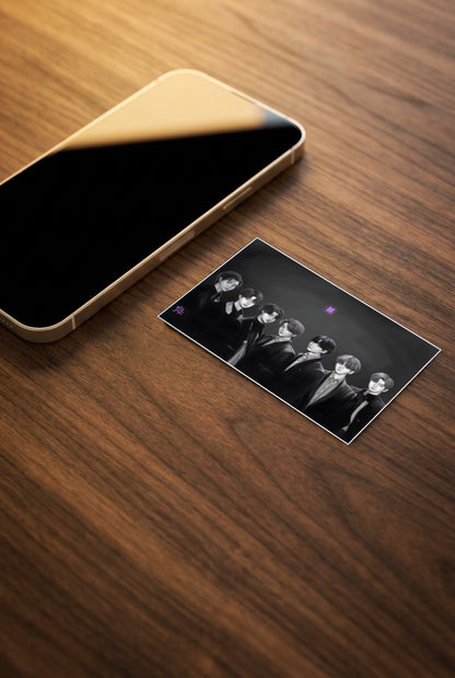BTS Group Kpop Poster
