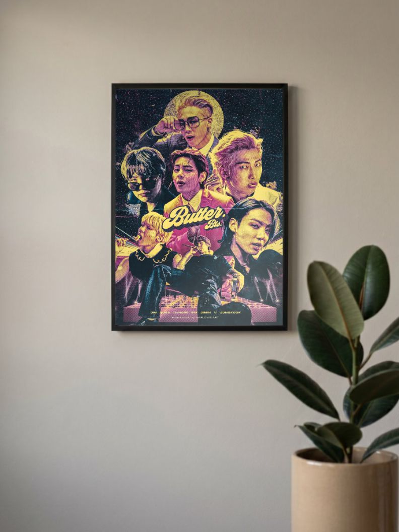 BTS butter cover Poster