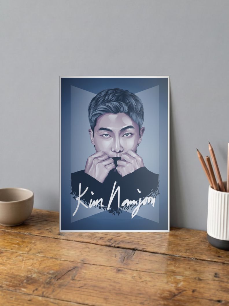 Leader of the Stage | Kim Namjoon (BTS) | Kpop Poster