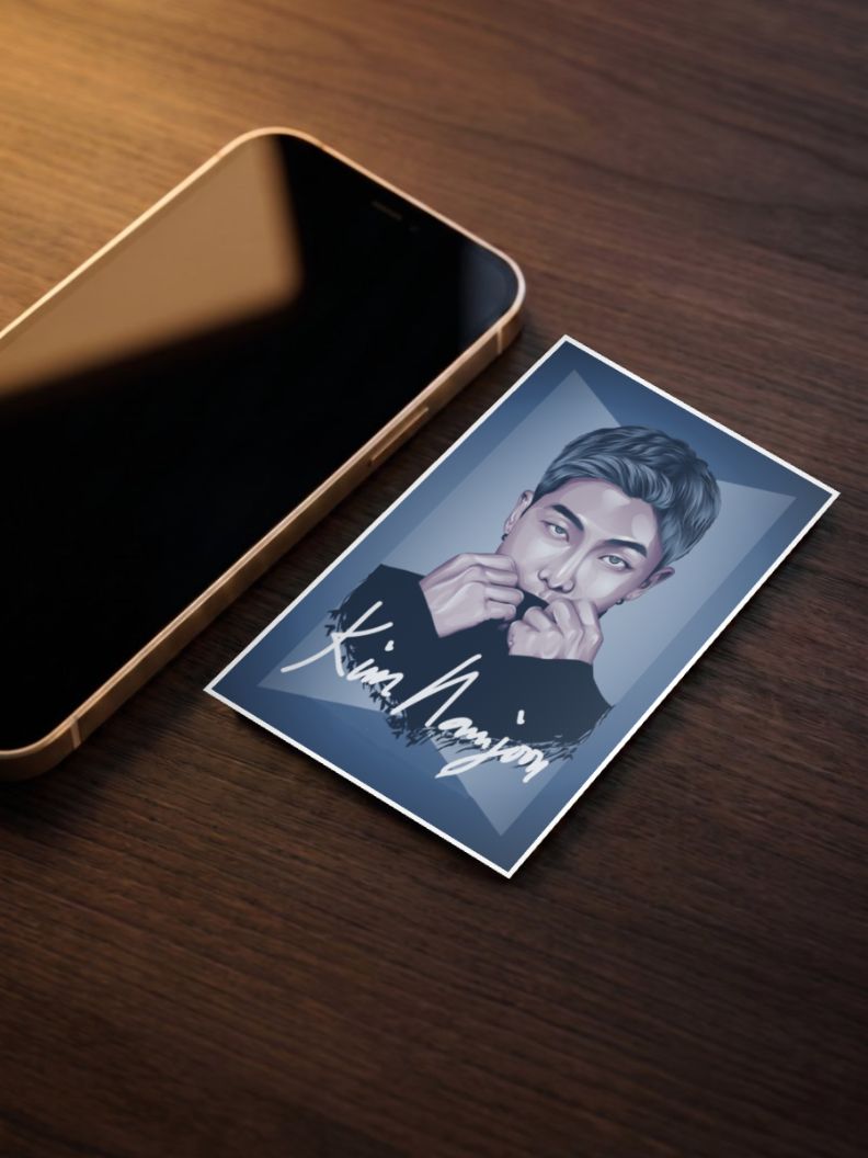 Leader of the Stage | Kim Namjoon (BTS) | Kpop Poster
