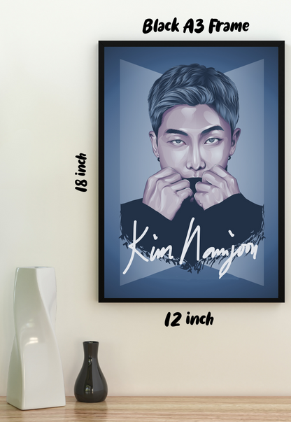 Leader of the Stage | Kim Namjoon (BTS) | Kpop Poster