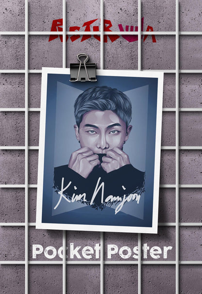 Leader of the Stage | Kim Namjoon (BTS) | Kpop Poster