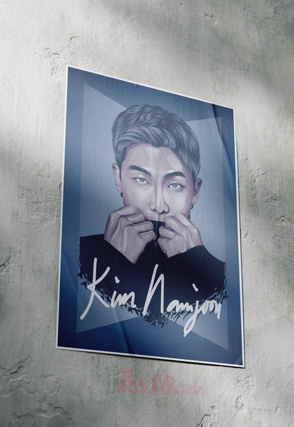 Leader of the Stage | Kim Namjoon (BTS) | Kpop Poster