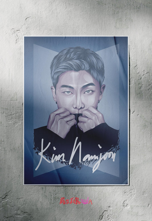 Leader of the Stage | Kim Namjoon (BTS) | Kpop Poster