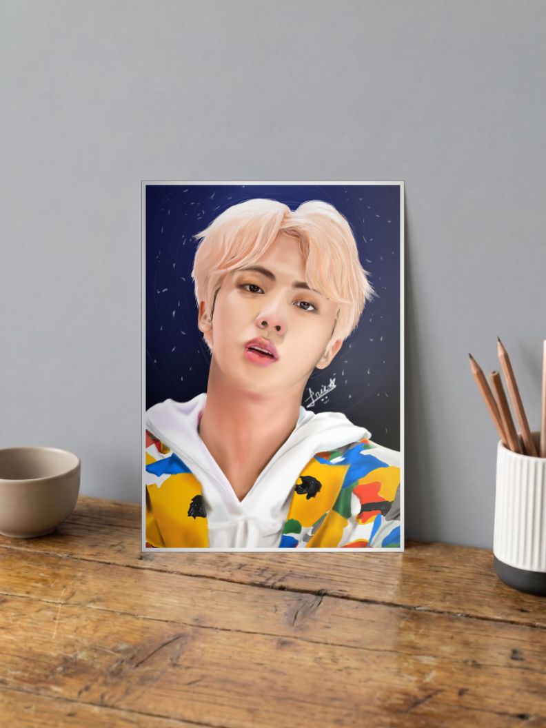 Starlit Voice | Kim Seokjin (BTS) | Kpop Poster