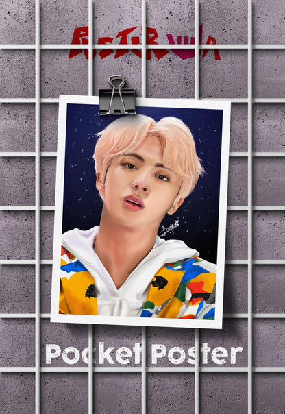 Starlit Voice | Kim Seokjin (BTS) | Kpop Poster
