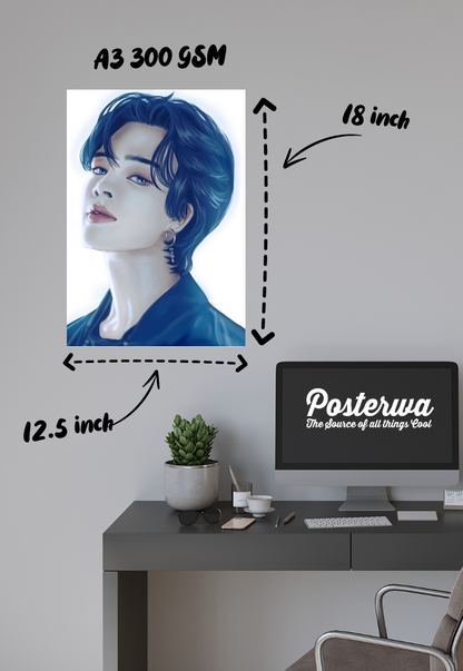 Ethereal Dance | Jimin (BTS) | Kpop Poster