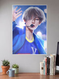 Celestial Symphony | Kim Taehyung (BTS) | Anime Poster