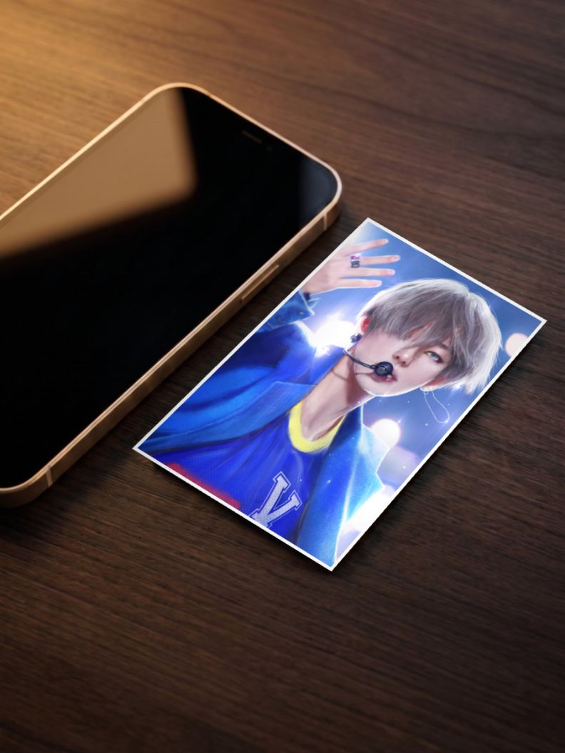 Celestial Symphony | Kim Taehyung (BTS) | Anime Poster