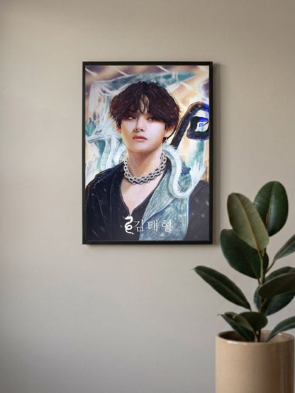 Ethereal Vibes | Kim Taehyung (BTS) | Kpop Poster