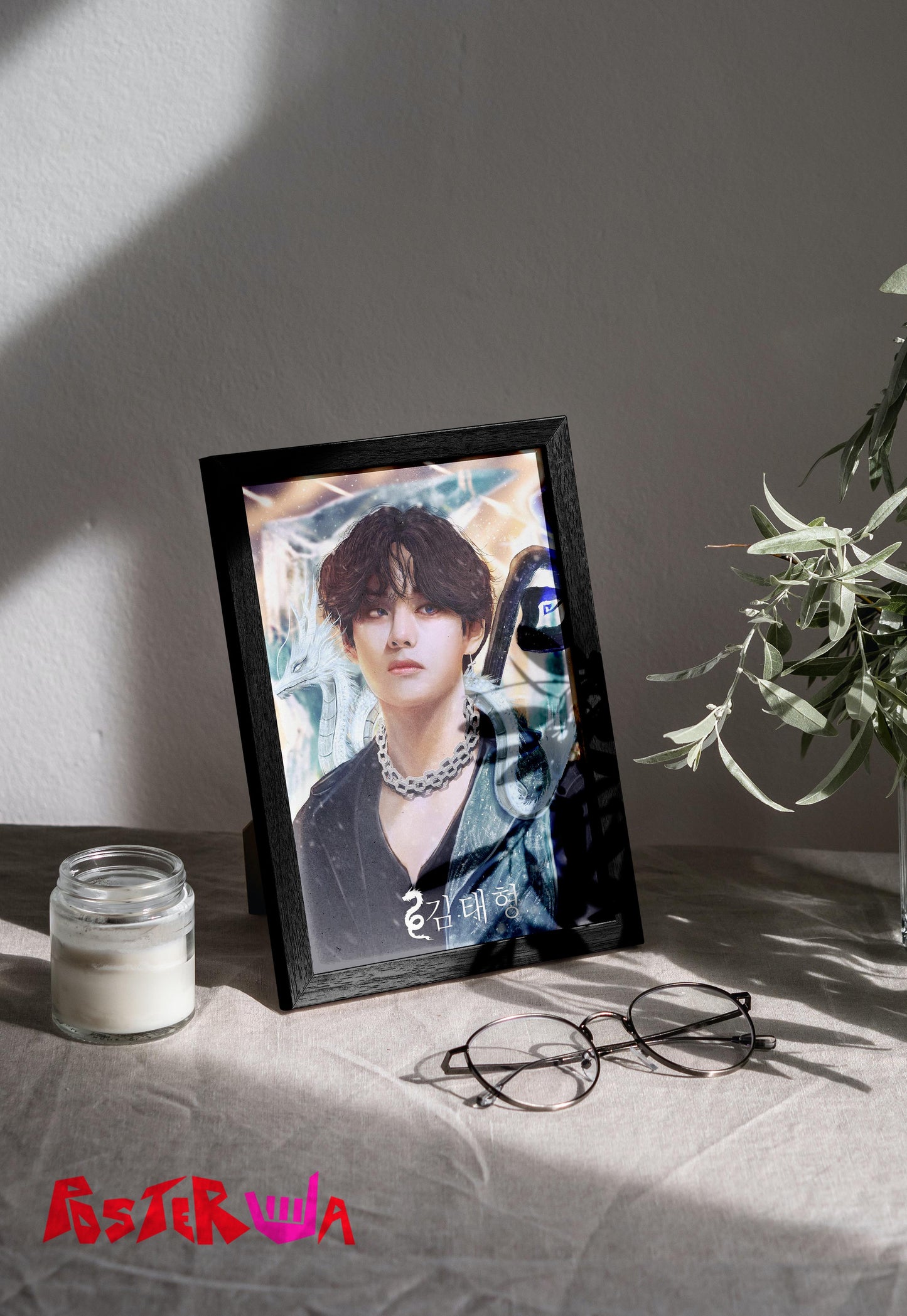 Ethereal Vibes | Kim Taehyung (BTS) | Kpop Poster