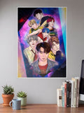Harmony in Motion | BTS | Kpop Poster