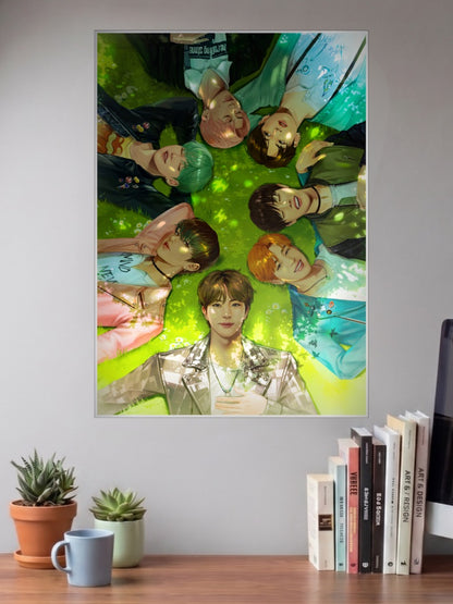 BTS Universe Story Anime Poster