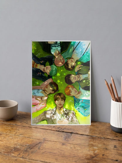 BTS Universe Story Anime Poster