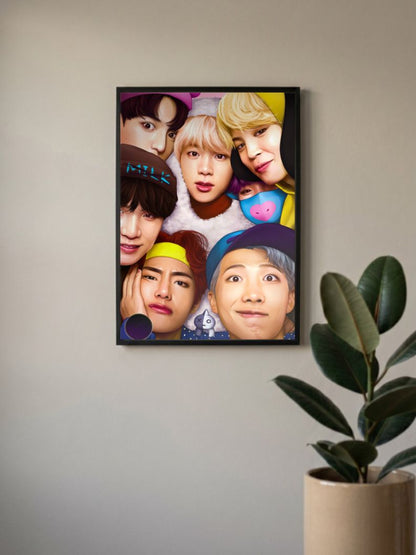 Chart-Topping Phenomenon | BTS | Kpop Poster
