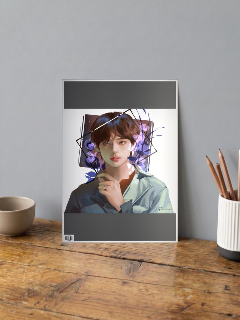 V BTS Art Poster