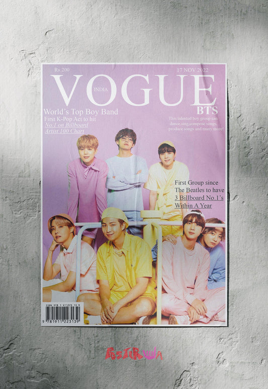 Fashion Icons | BTS | Kpop Poster