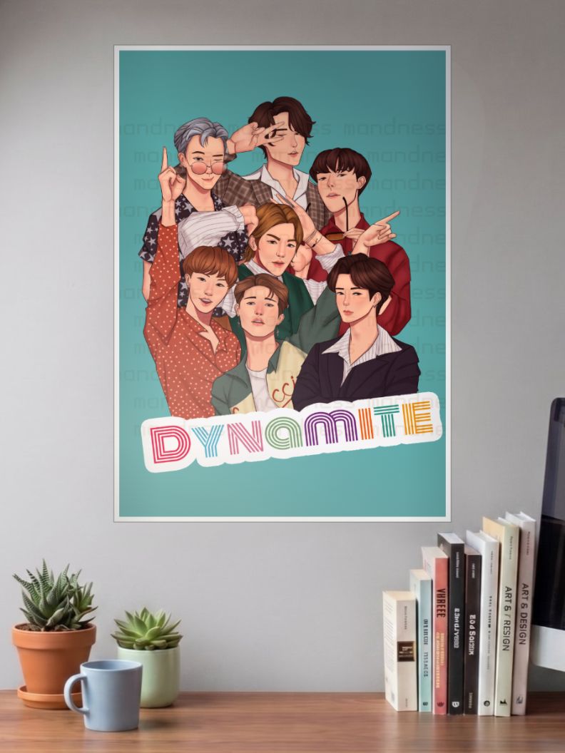 Explosive Groove | BTS | Kpop Poster