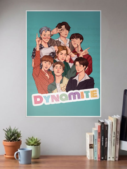 Explosive Groove | BTS | Kpop Poster