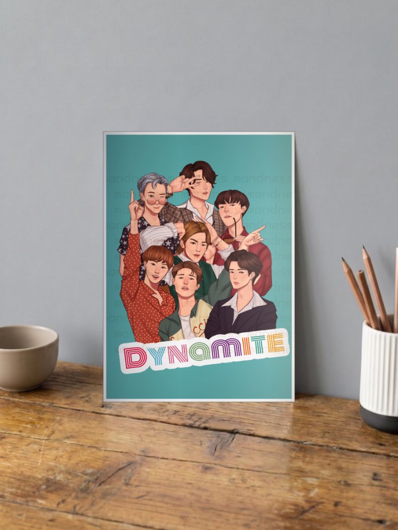 Explosive Groove | BTS | Kpop Poster