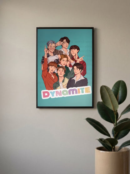 Explosive Groove | BTS | Kpop Poster
