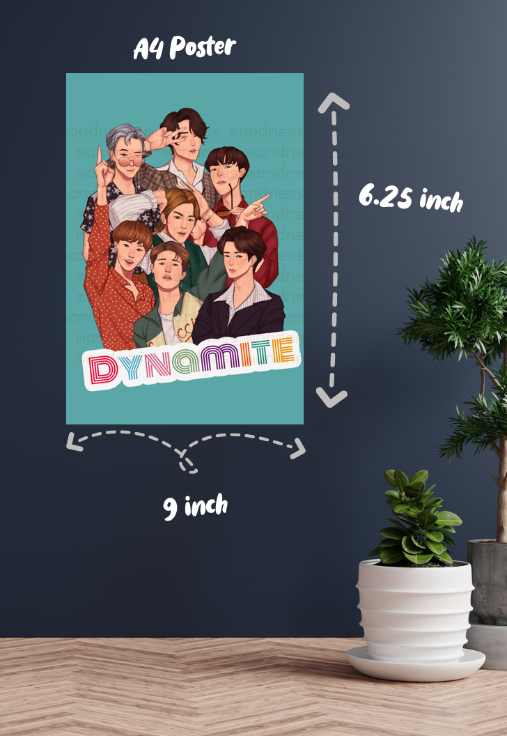 Explosive Groove | BTS | Kpop Poster