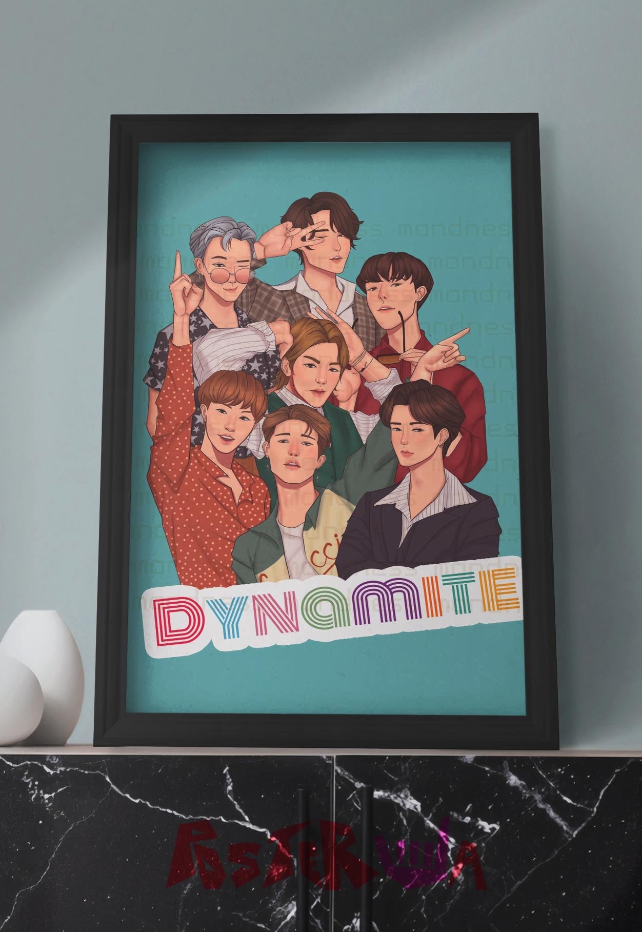 Explosive Groove | BTS | Kpop Poster