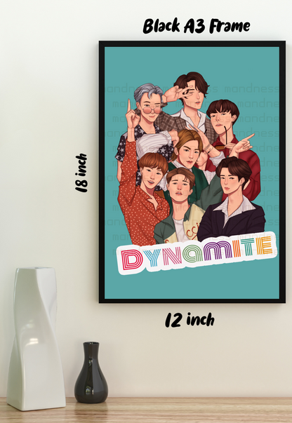 Explosive Groove | BTS | Kpop Poster