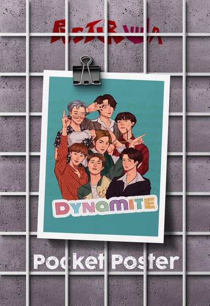 Explosive Groove | BTS | Kpop Poster