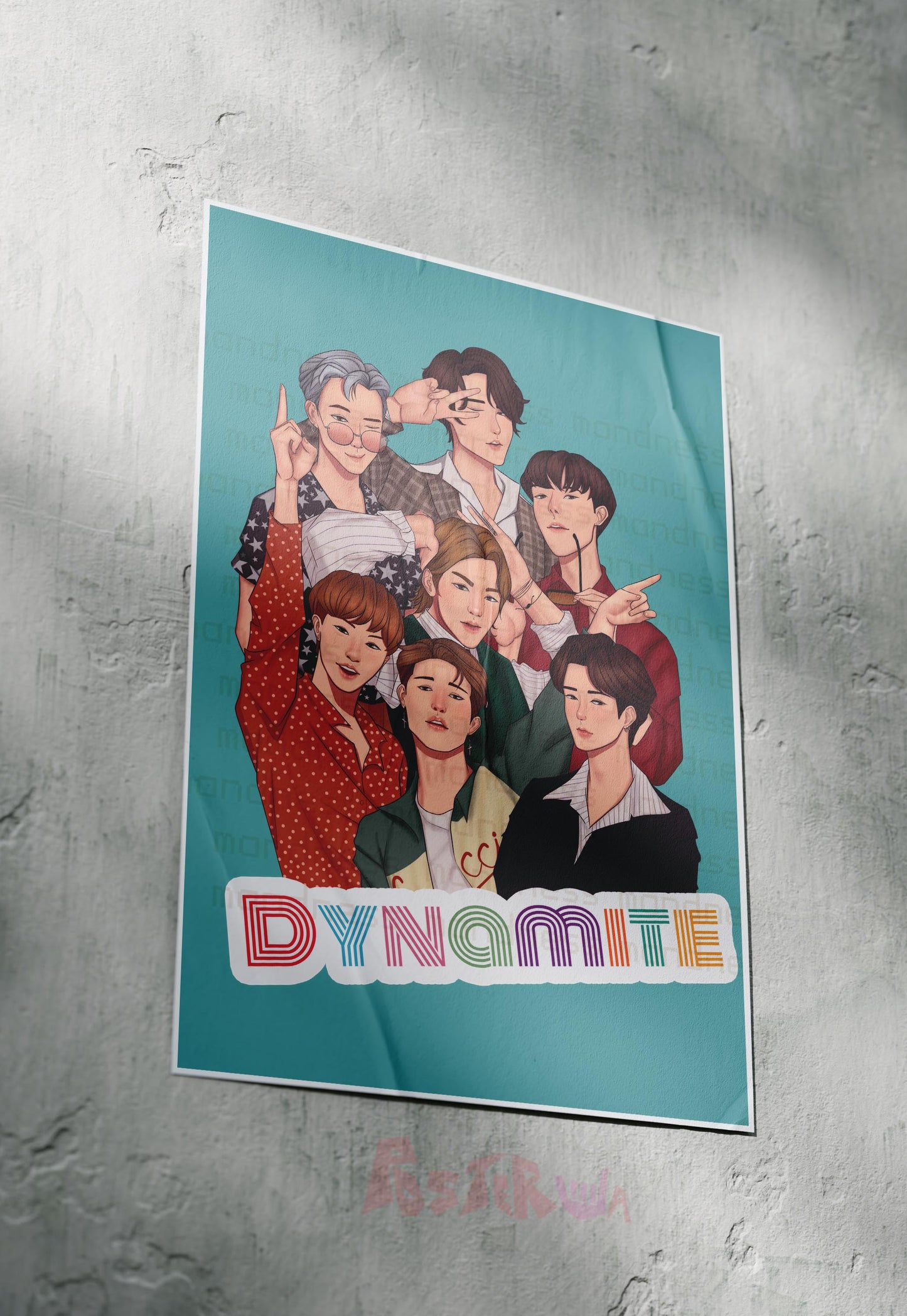 Explosive Groove | BTS | Kpop Poster