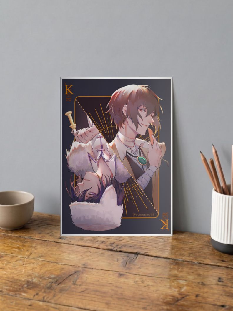 Bungo Poker flip Poster