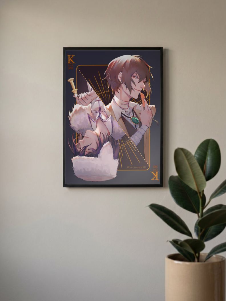 Bungo Poker flip Poster