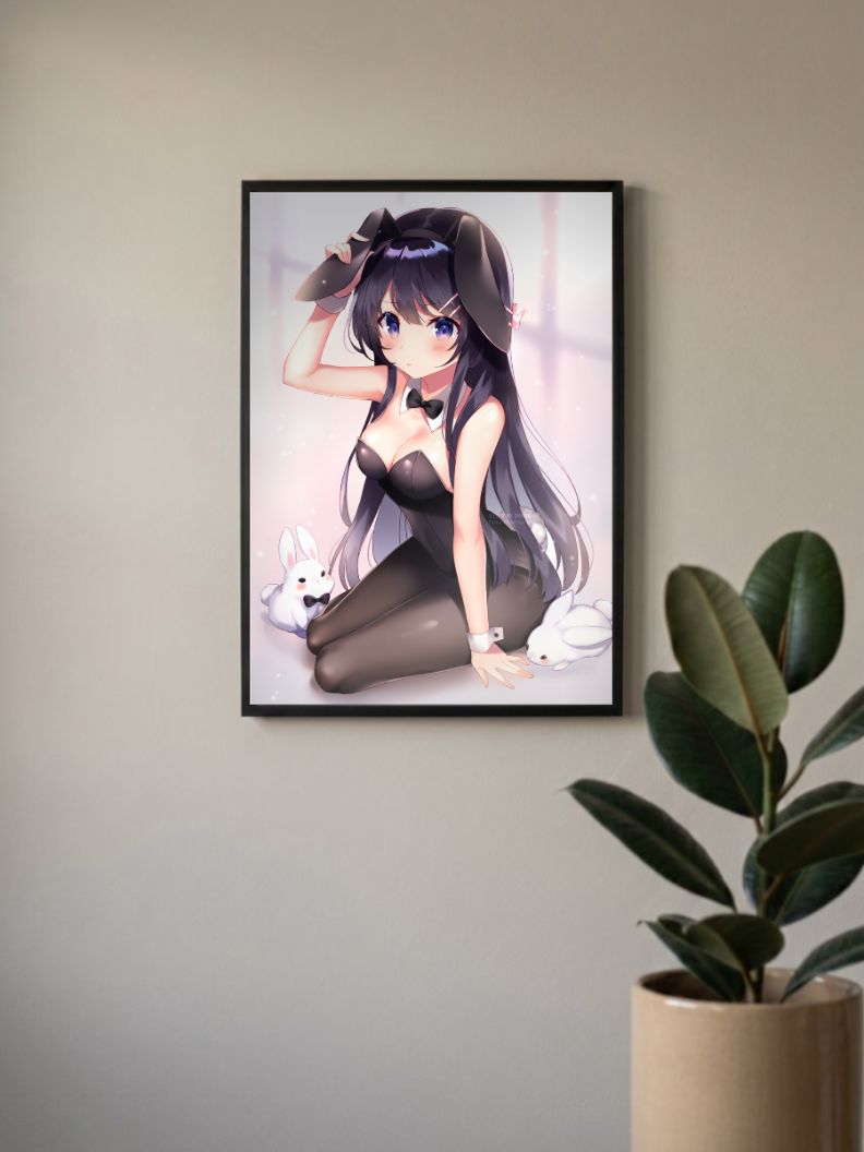 Dreamscape Enigma | Bunny Girl Senpai | Anime Poster